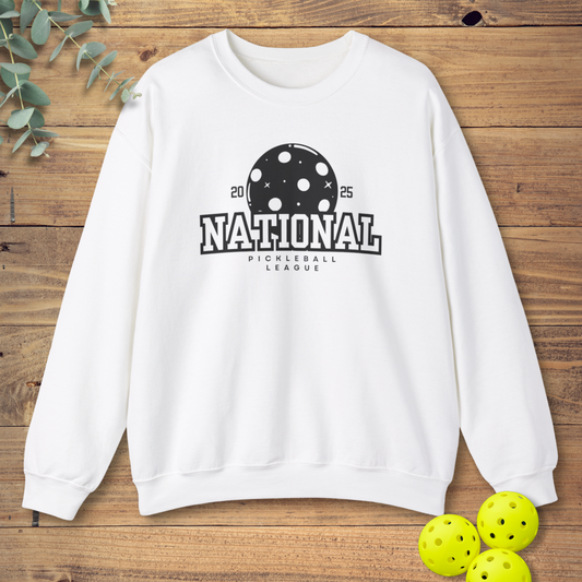 national pickleball league sweatshirt in white