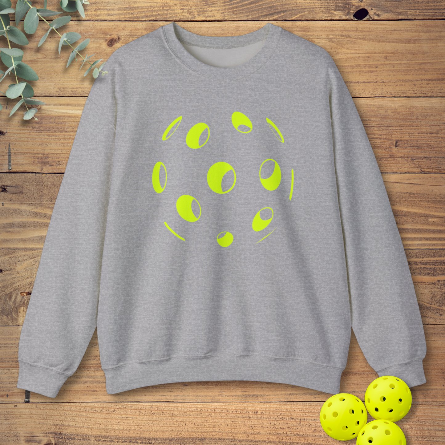 Pickleball Outline Sweatshirt