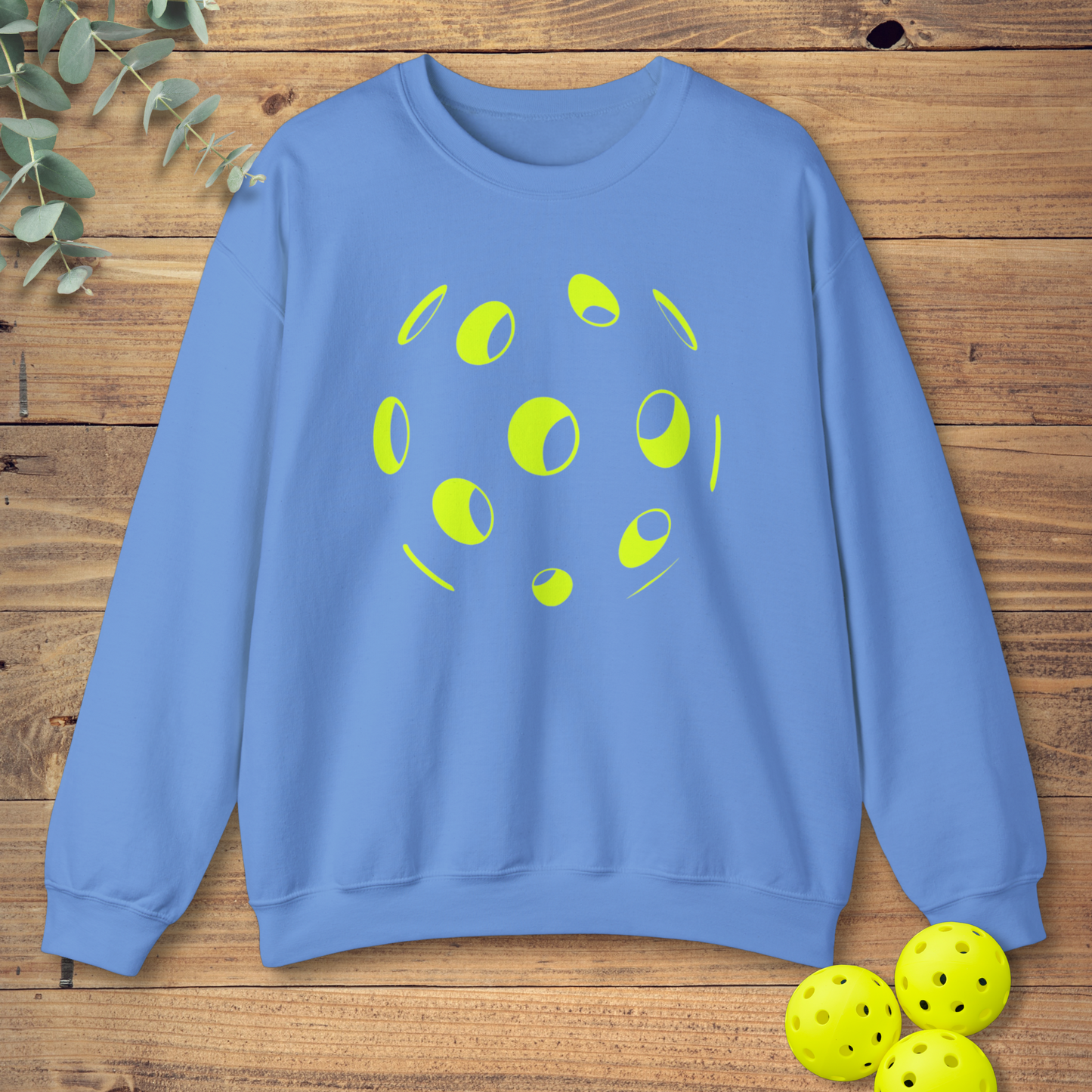 Pickleball Outline Sweatshirt