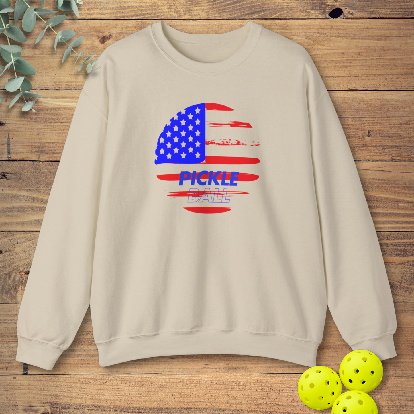 American Flag Pickleball Sweatshirt