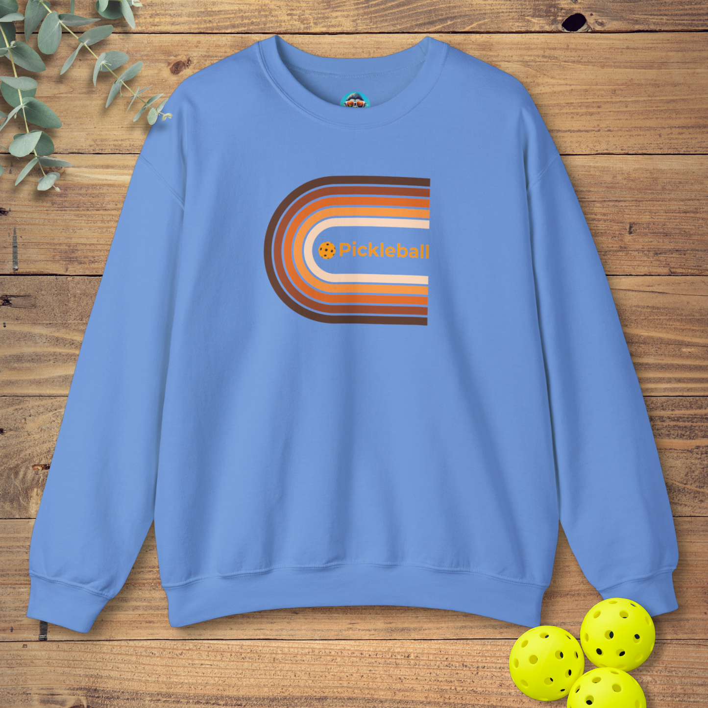 Pickleball Retro Wrap Sweatshirt