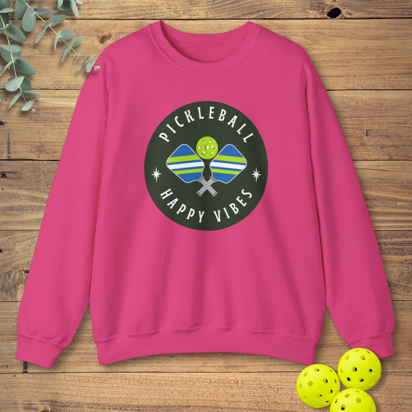 Pickleball Happy Vibes Sweatshirt