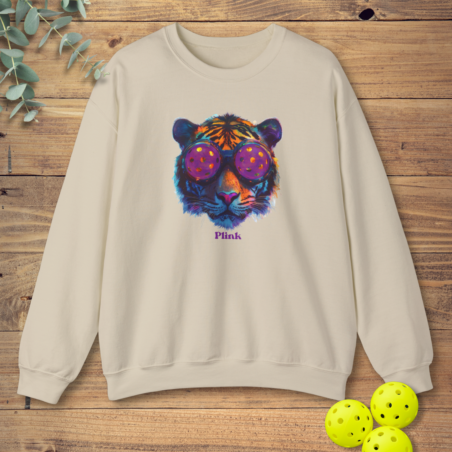 Pickleball Tiger Plink Sweatshirt