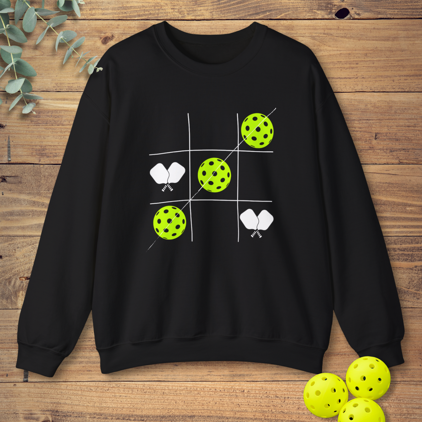 Tic Tac Toe Pickleball Sweatshirt