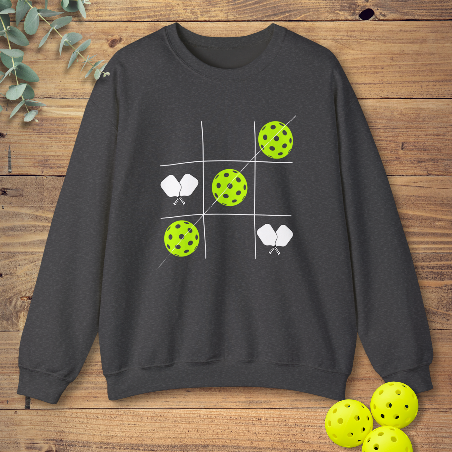 Tic Tac Toe Pickleball Sweatshirt