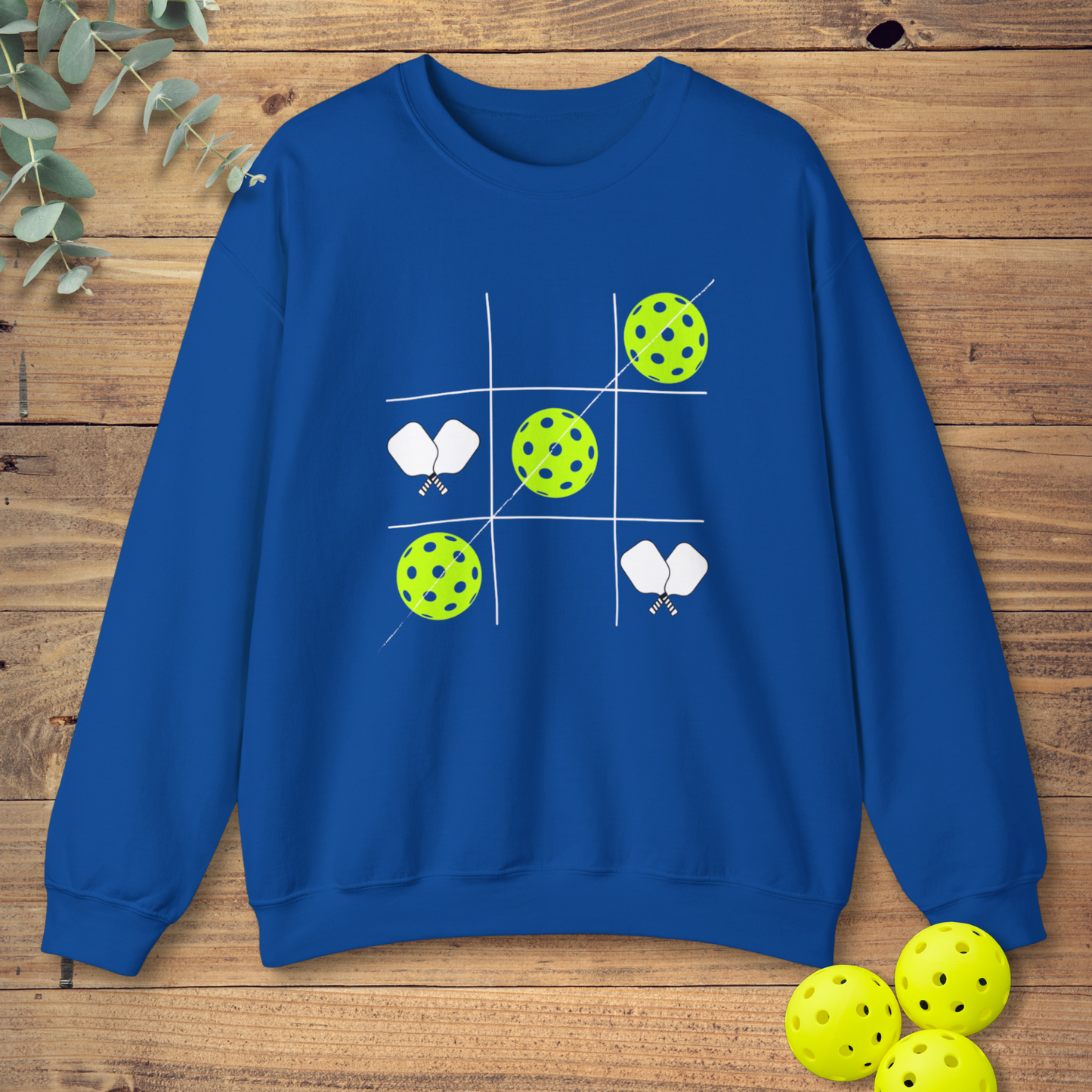 Tic Tac Toe Pickleball Sweatshirt