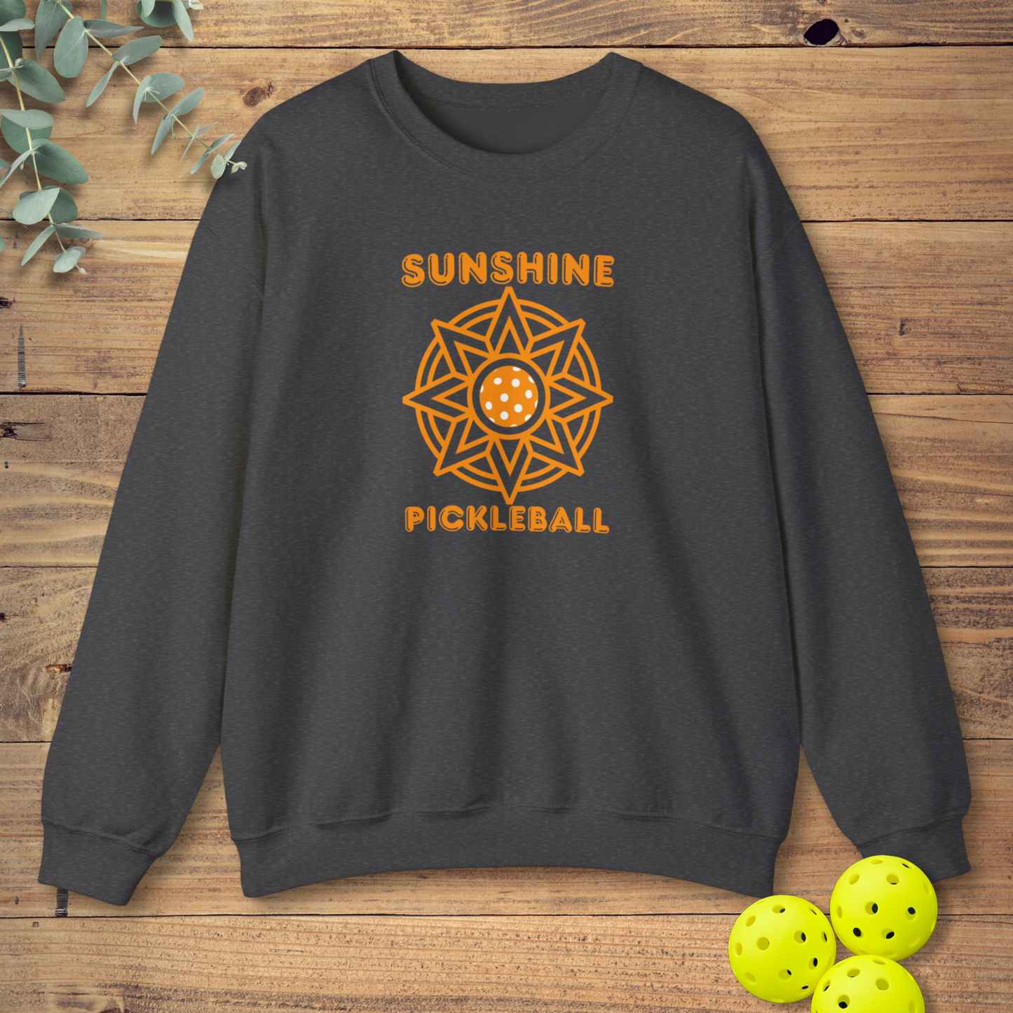 Pickleball Sunshine Sweatshirt
