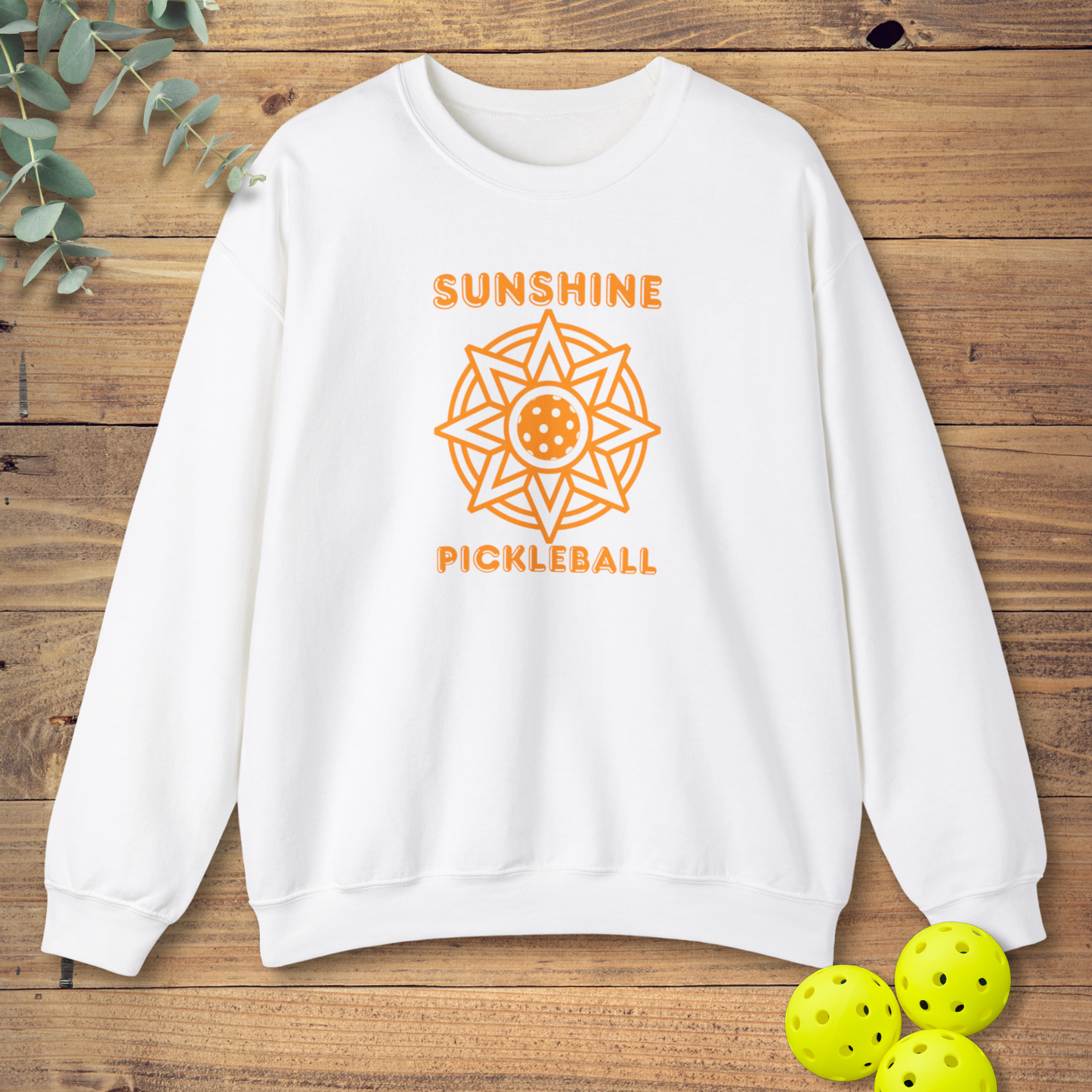 Pickleball Sunshine Sweatshirt
