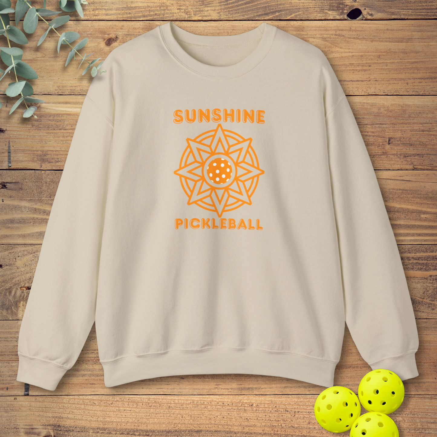 Pickleball Sunshine Sweatshirt