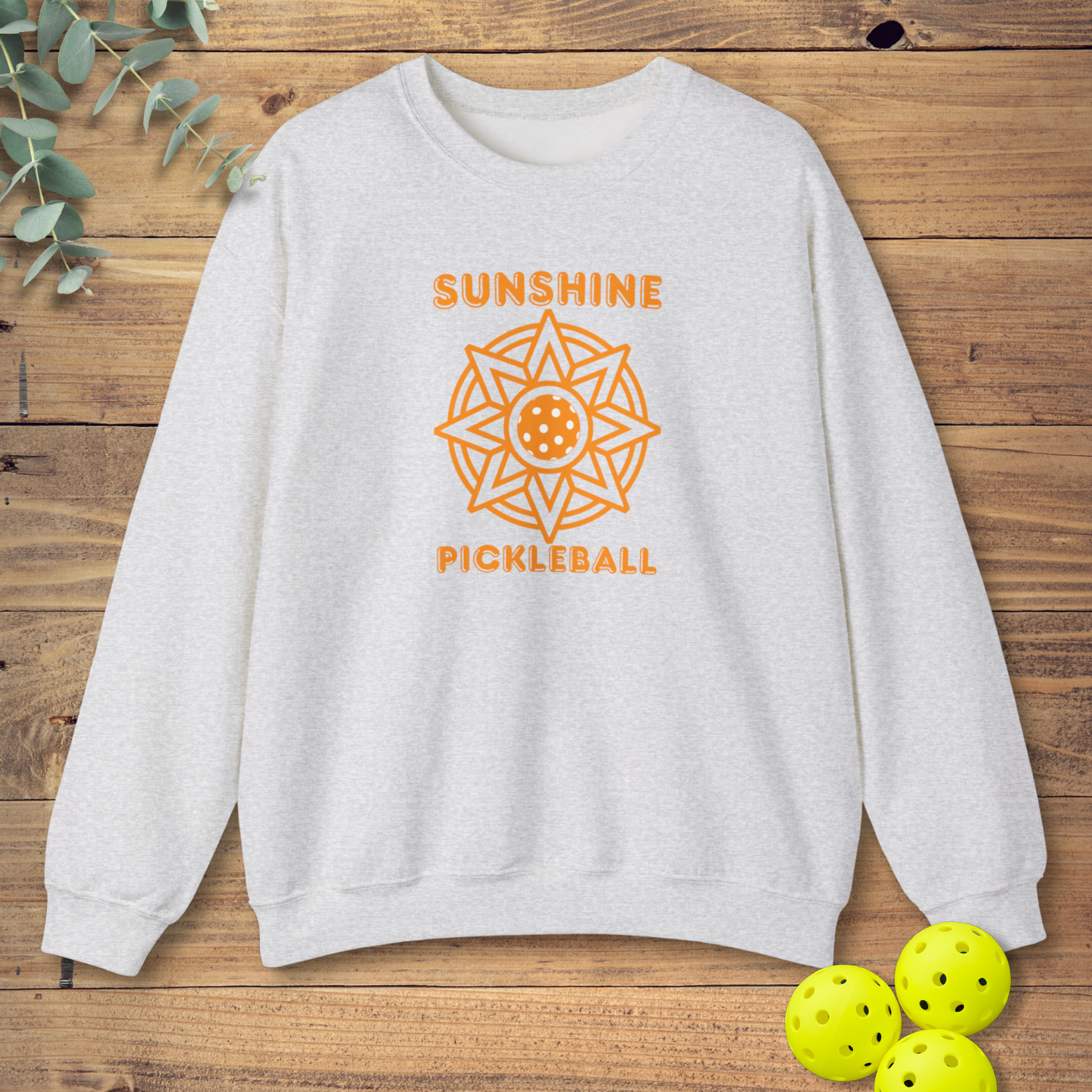 Pickleball Sunshine Sweatshirt