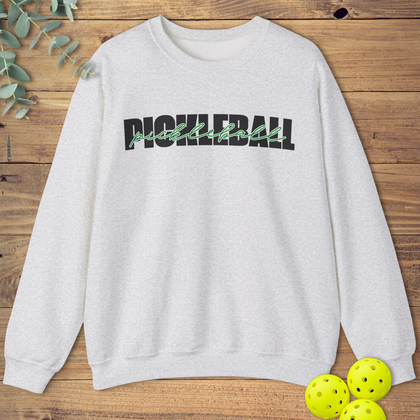 Pickleball Cursive Sweatshirt