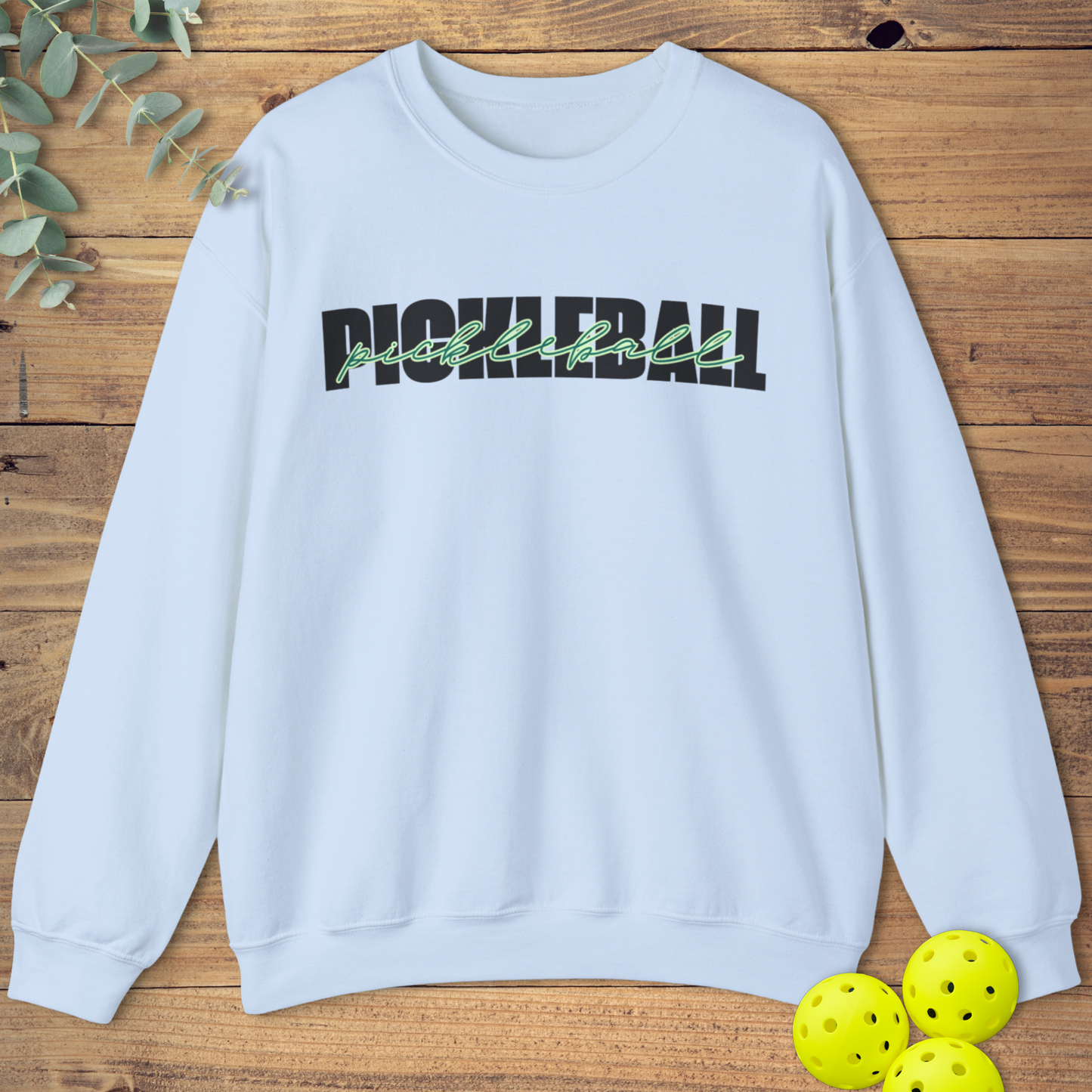 Pickleball Cursive Sweatshirt