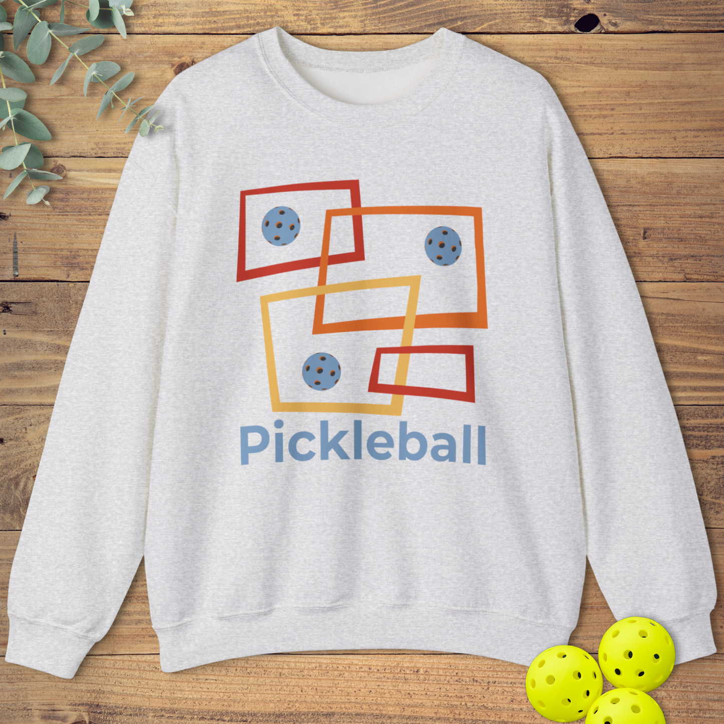 Pickleball Retro Boxes Sweatshirt