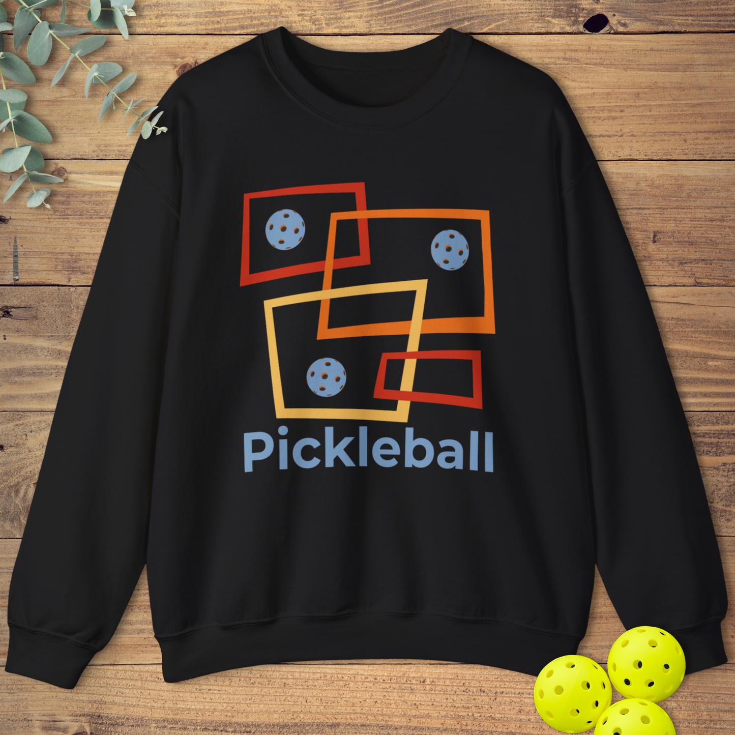 Pickleball Retro Boxes Sweatshirt