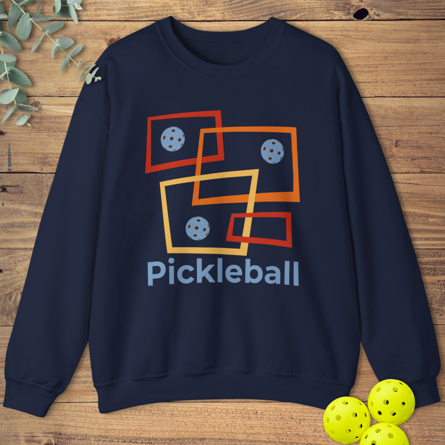Pickleball Retro Boxes Sweatshirt