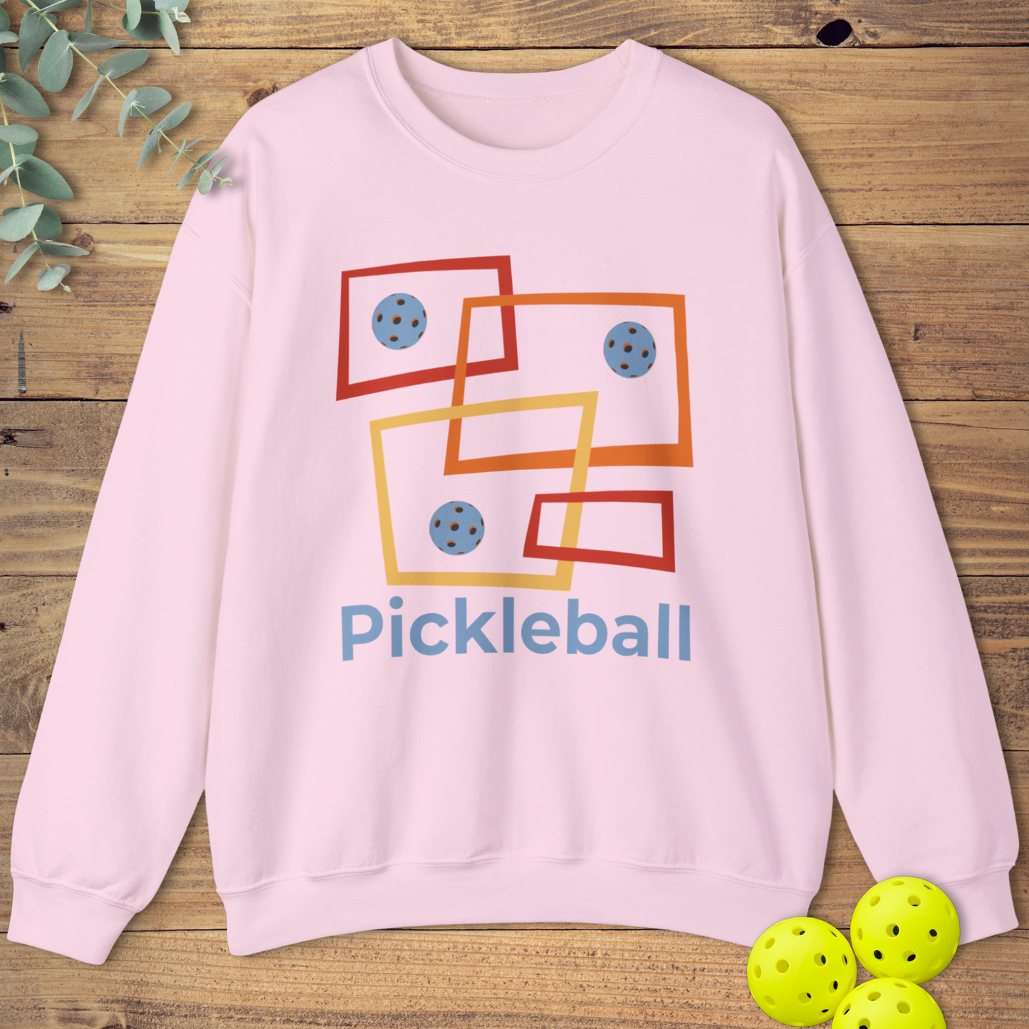 Pickleball Retro Boxes Sweatshirt