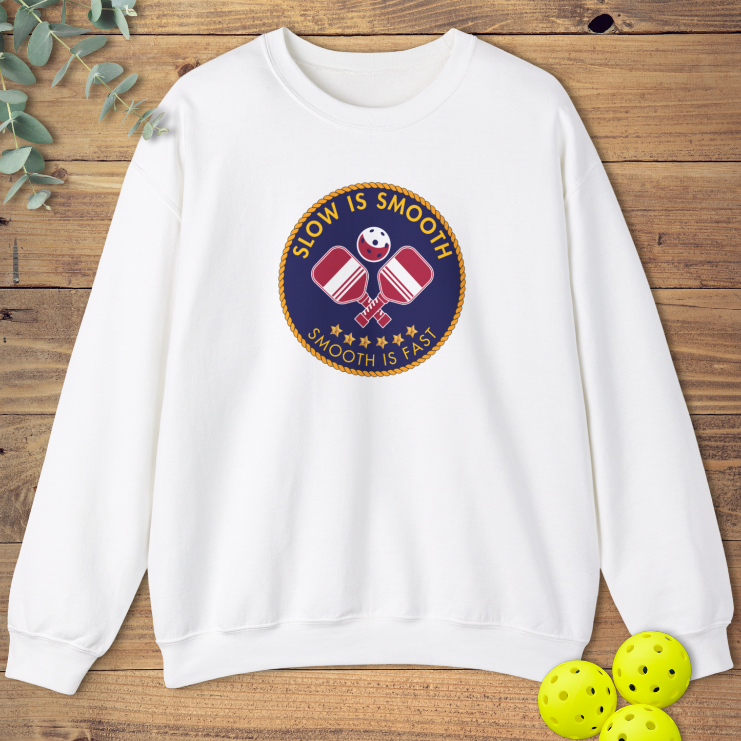 Navy Seals Pickleball Emblem Sweatshirt