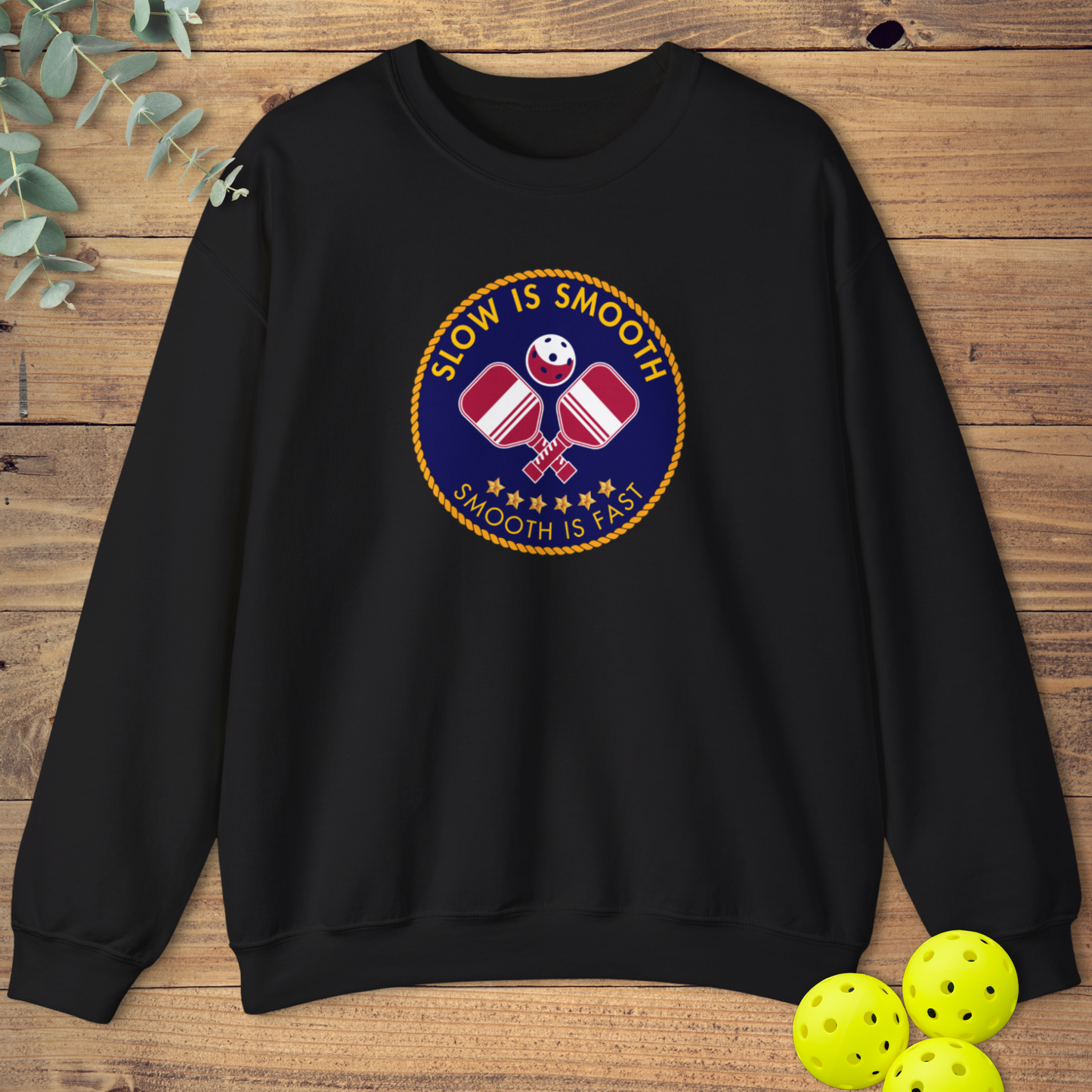 Navy Seals Pickleball Emblem Sweatshirt