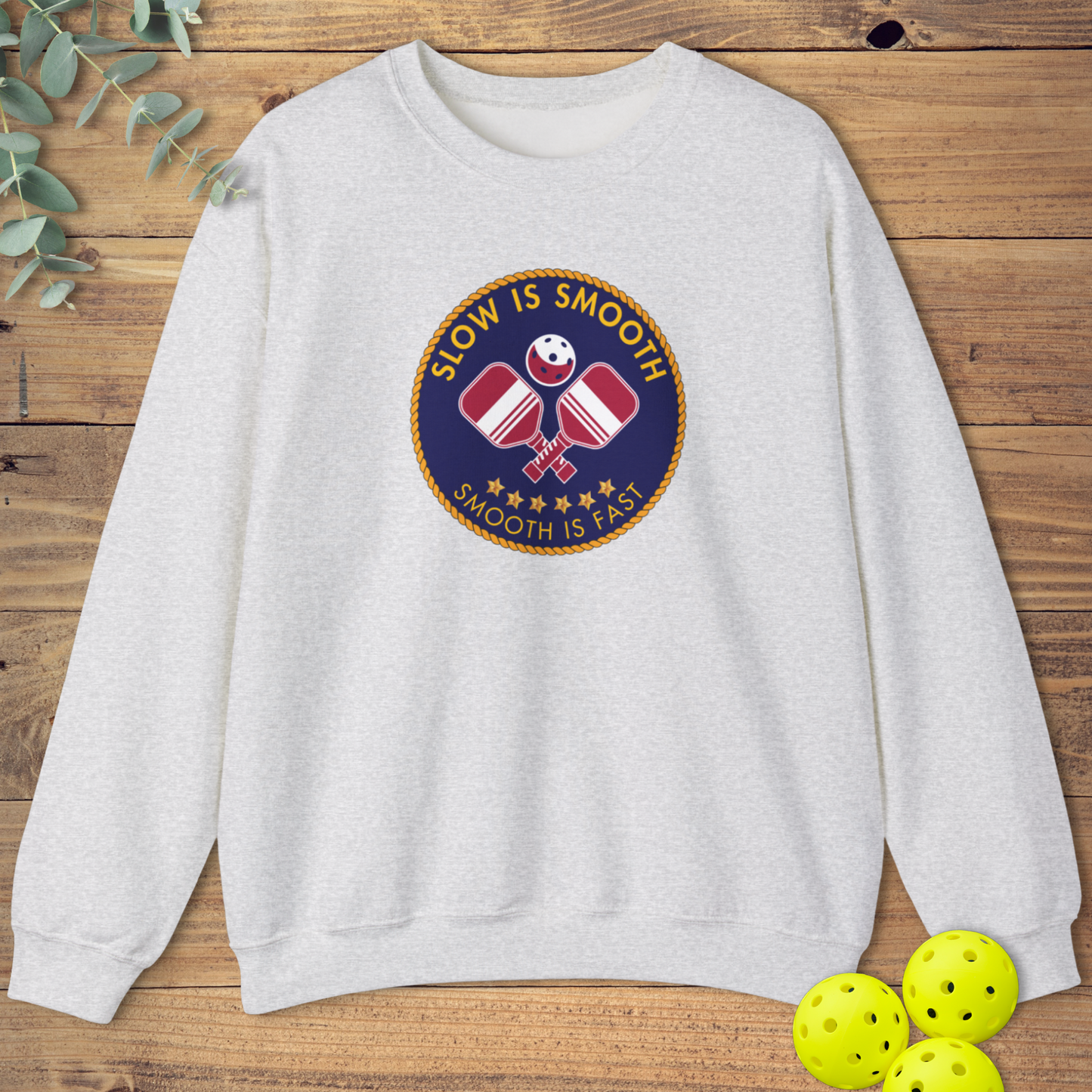 Navy Seals Pickleball Emblem Sweatshirt