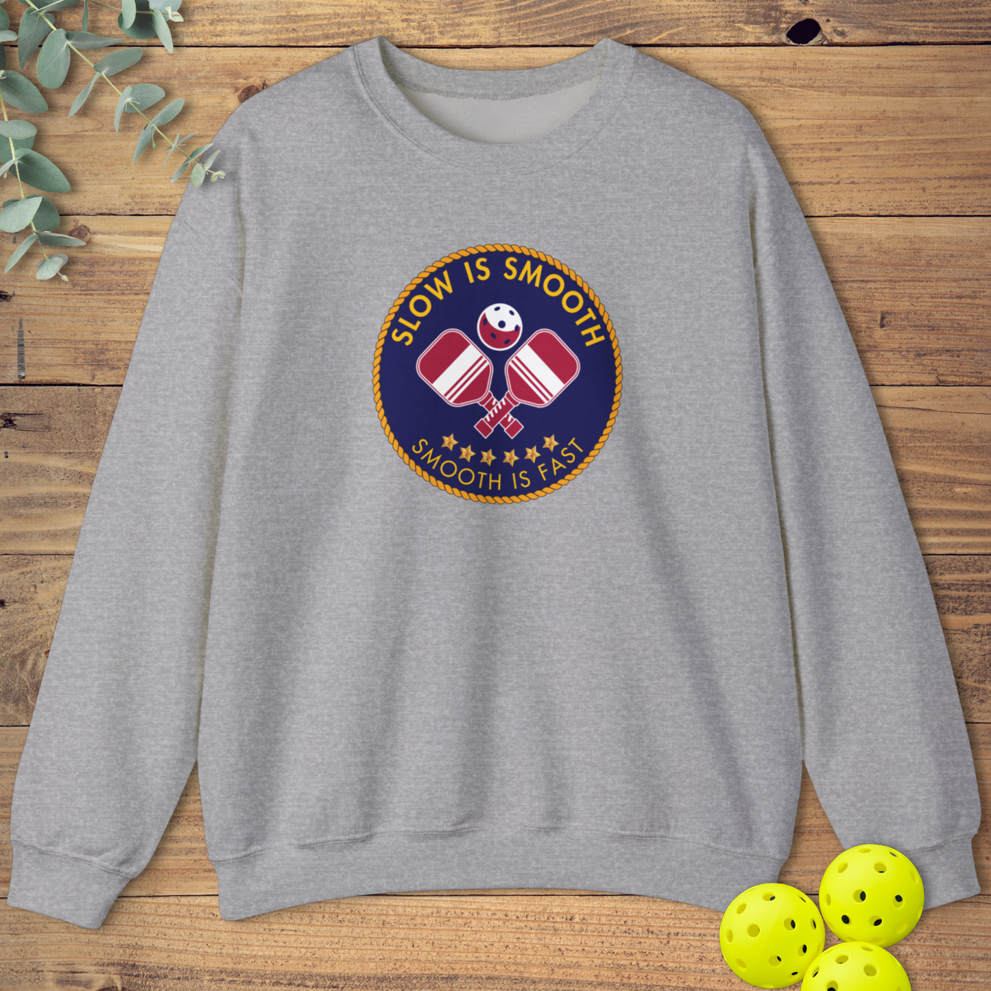 Navy Seals Pickleball Emblem Sweatshirt
