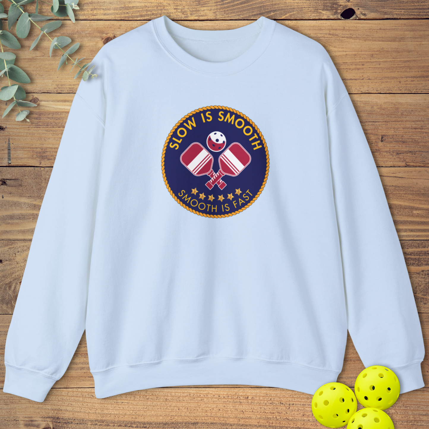 Navy Seals Pickleball Emblem Sweatshirt