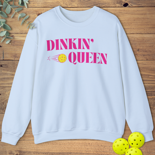Dinkin' Queen Pickleball Sweatshirt