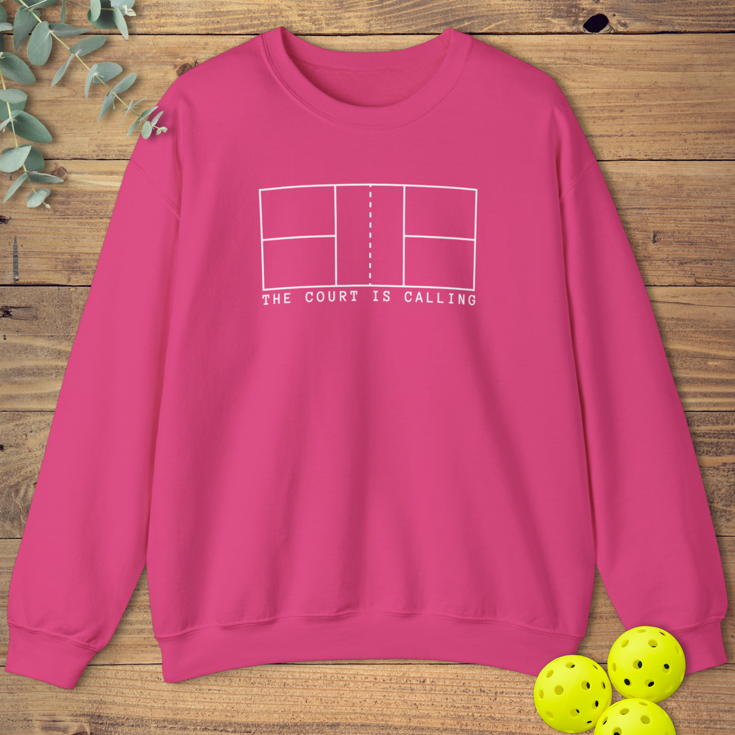 The Court is Calling Pickleball Sweatshirt