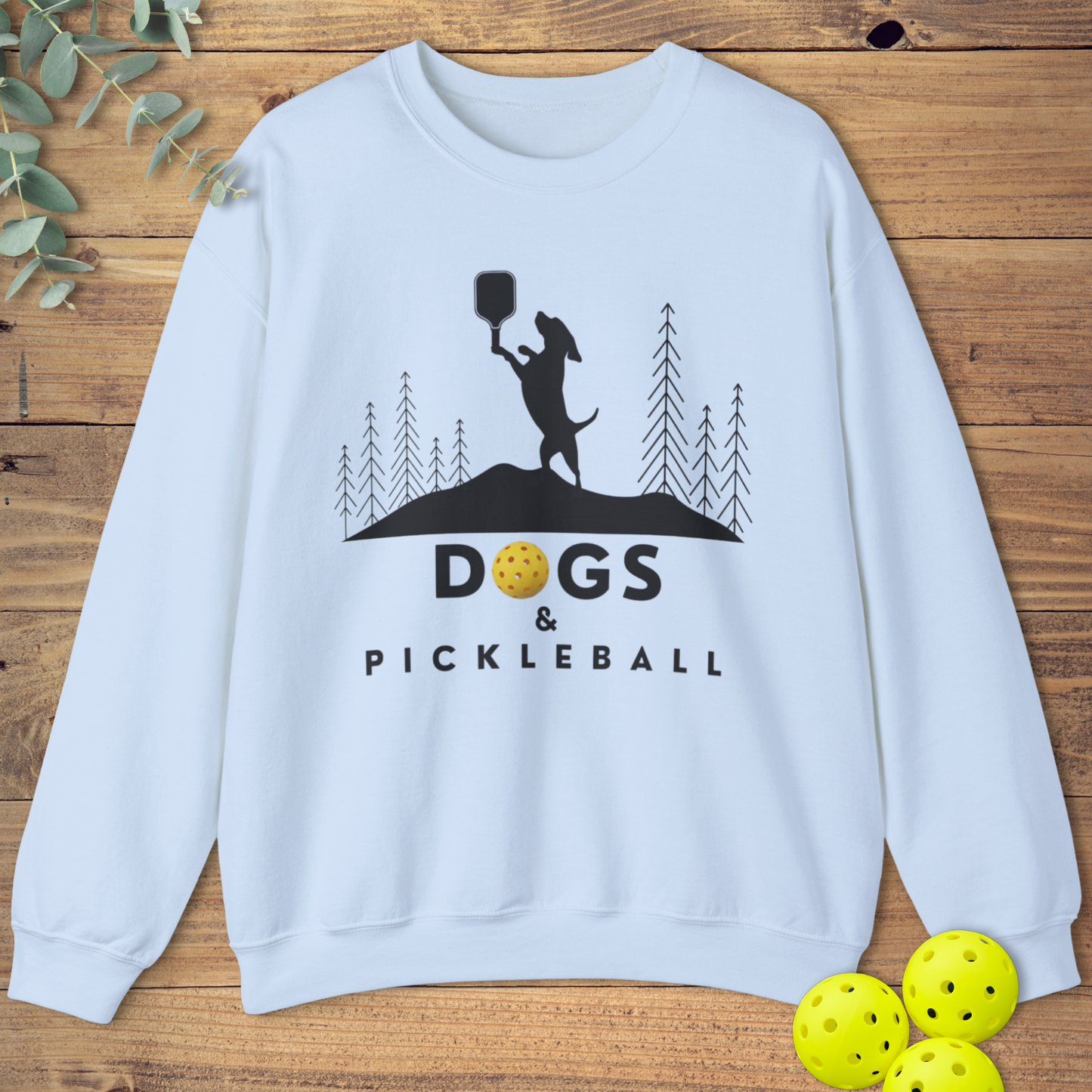 Dogs & Pickleball Sweatshirt