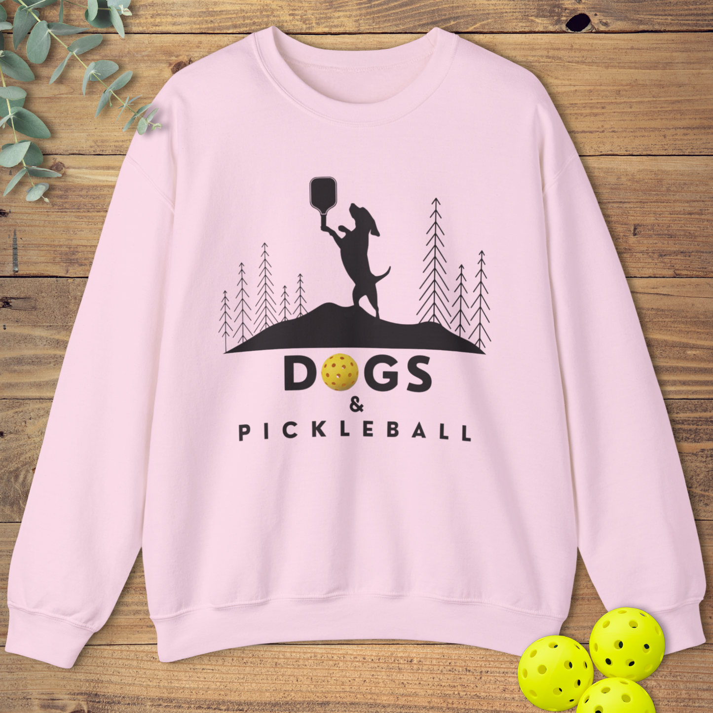 Dogs & Pickleball Sweatshirt