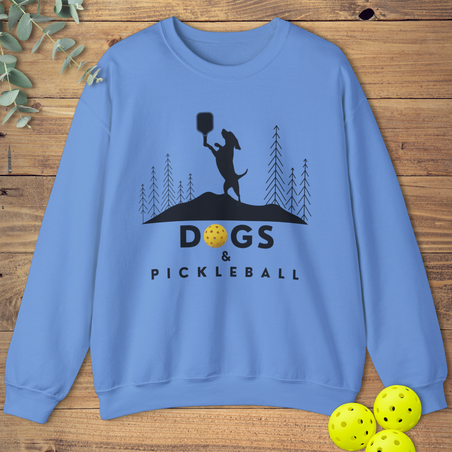 Dogs & Pickleball Sweatshirt