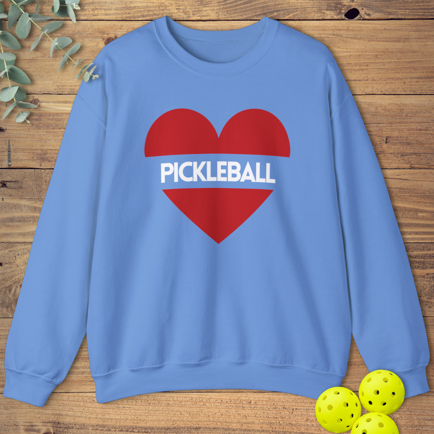 Red Pickleball Love Sweatshirt