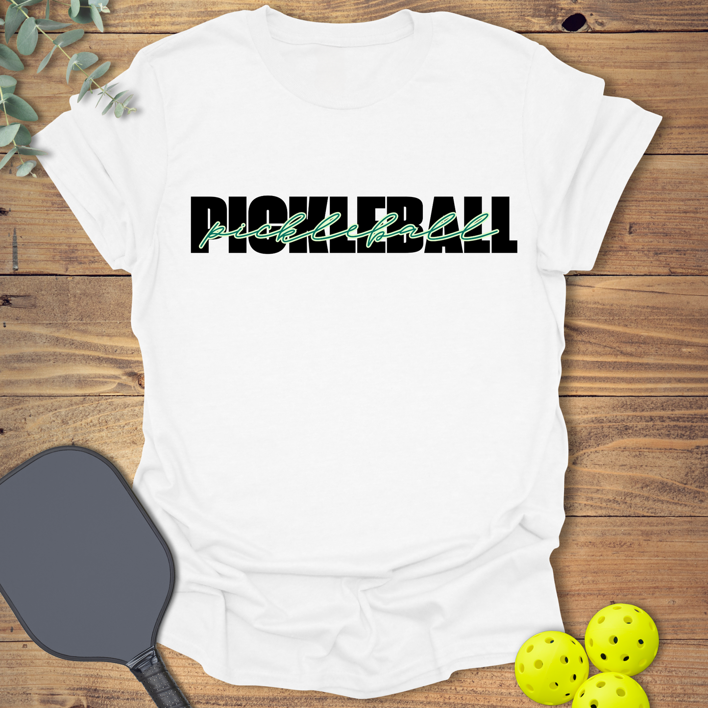 Pickleball Cursive T-Shirt
