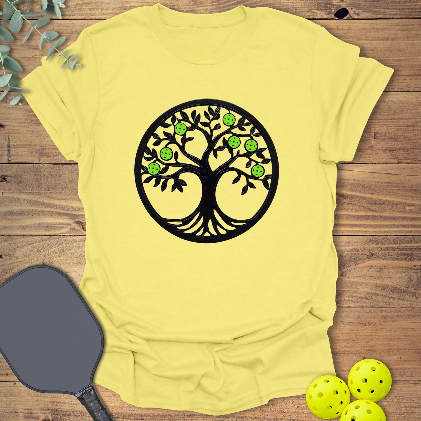 Pickleball Tree of Life T-Shirt