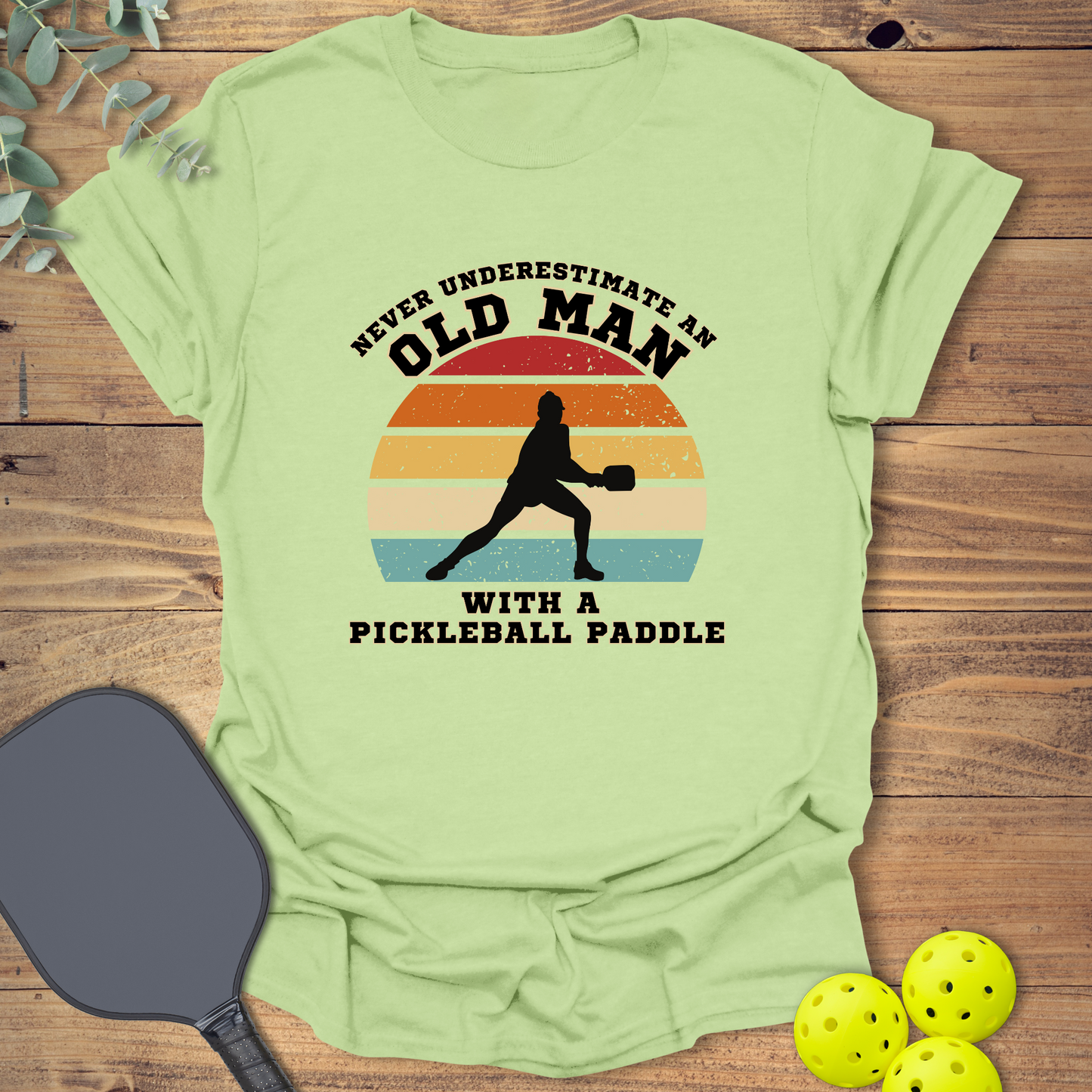 Old Man Pickleball T-Shirt