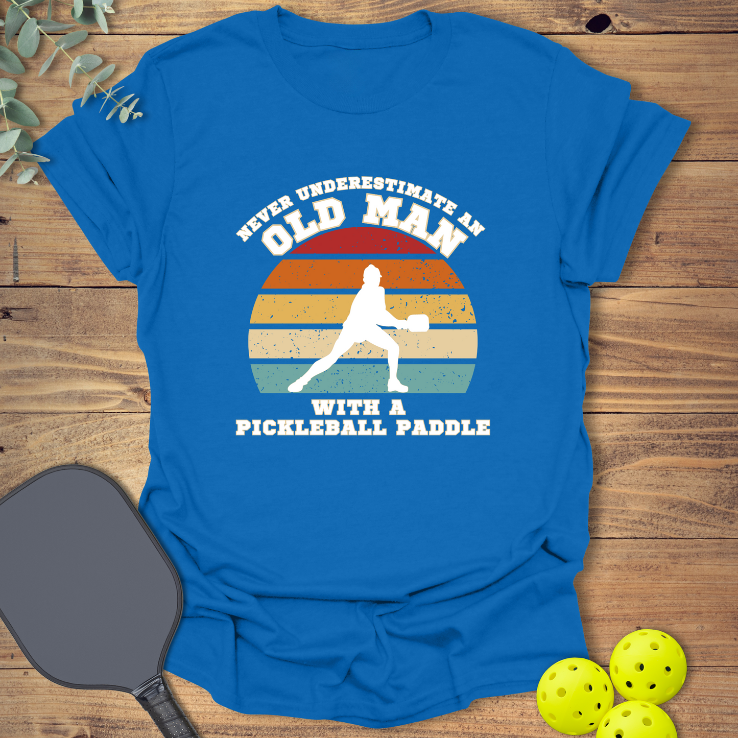 Old Man Pickleball T-Shirt