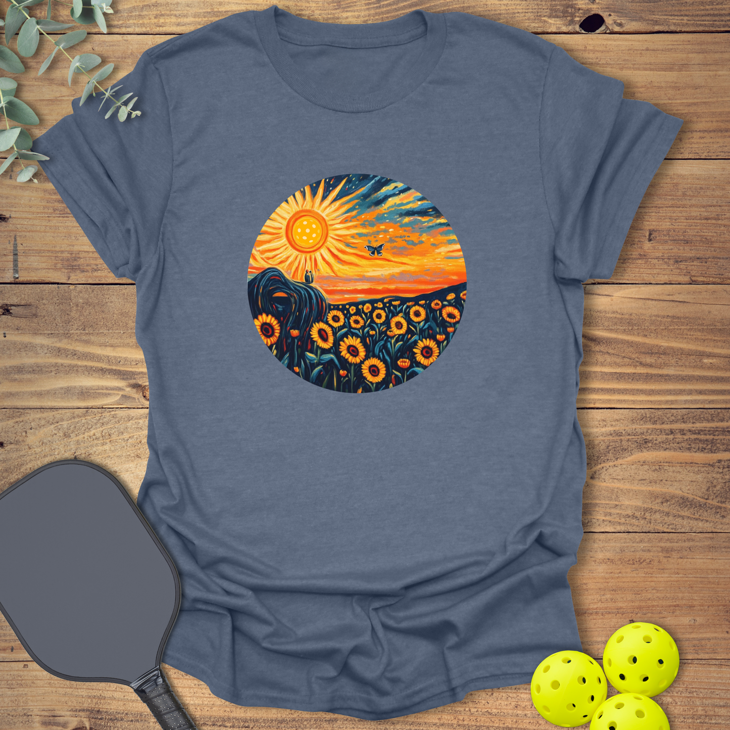 Serve Up Sunshine Pickleball T-Shirt
