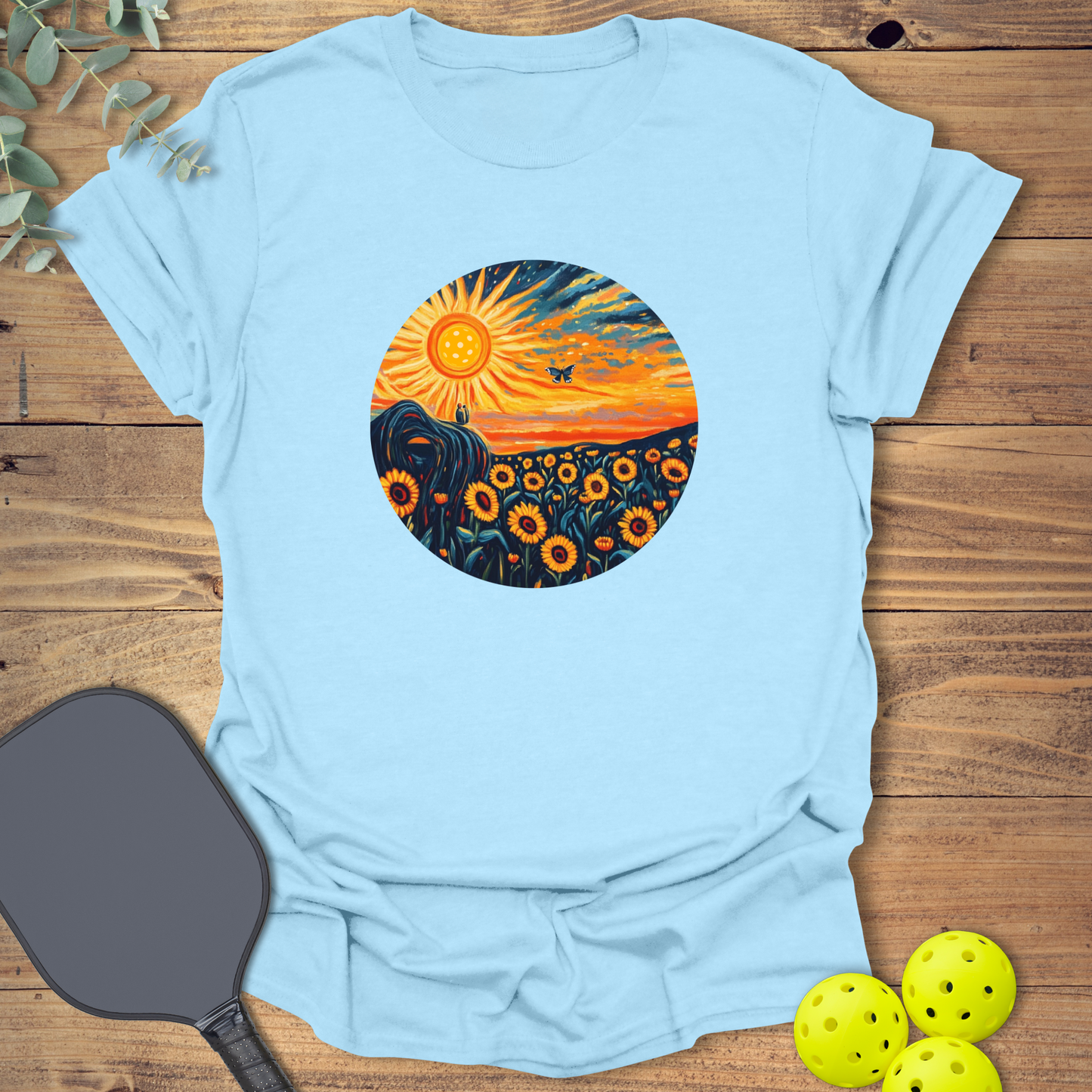 Serve Up Sunshine Pickleball T-Shirt