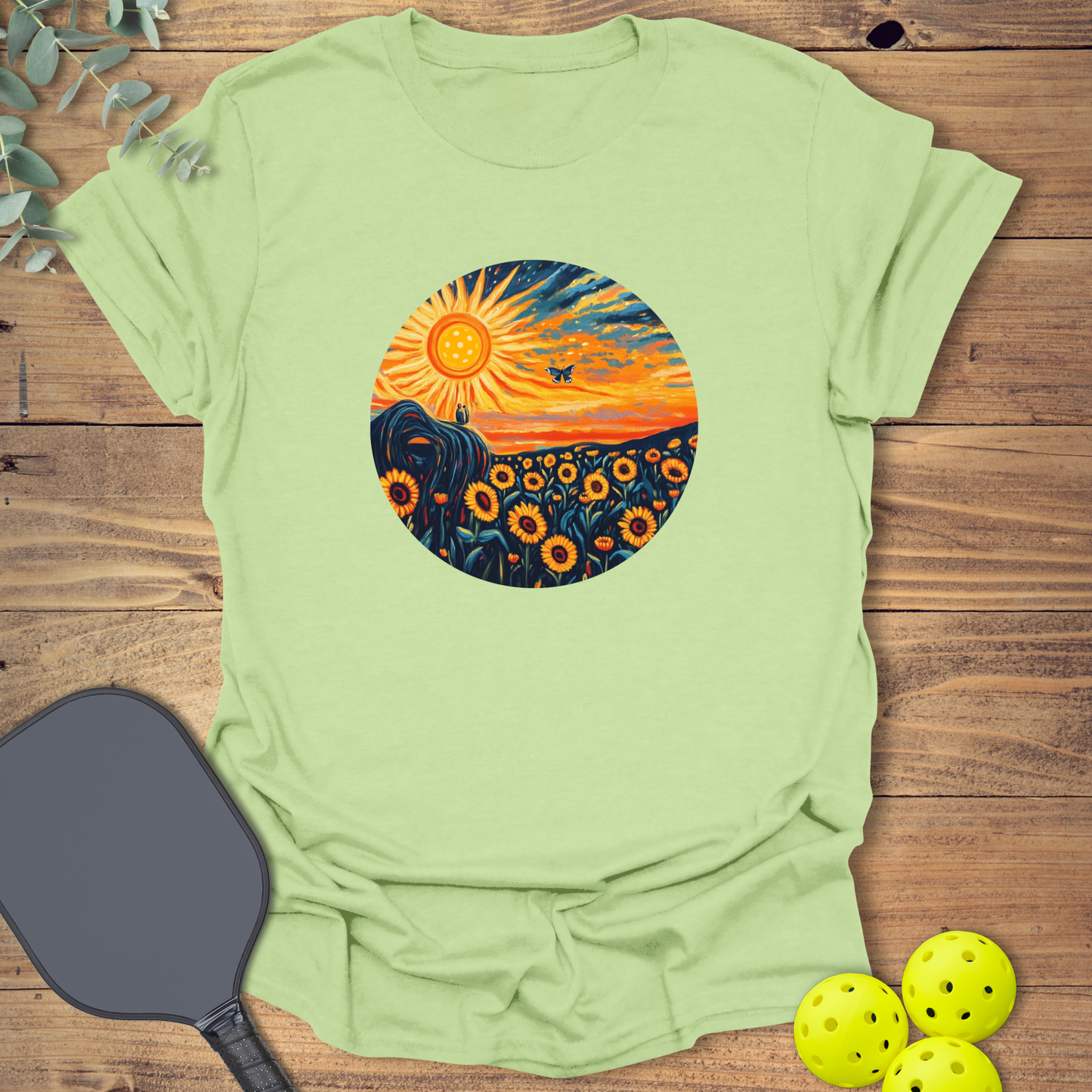 Serve Up Sunshine Pickleball T-Shirt