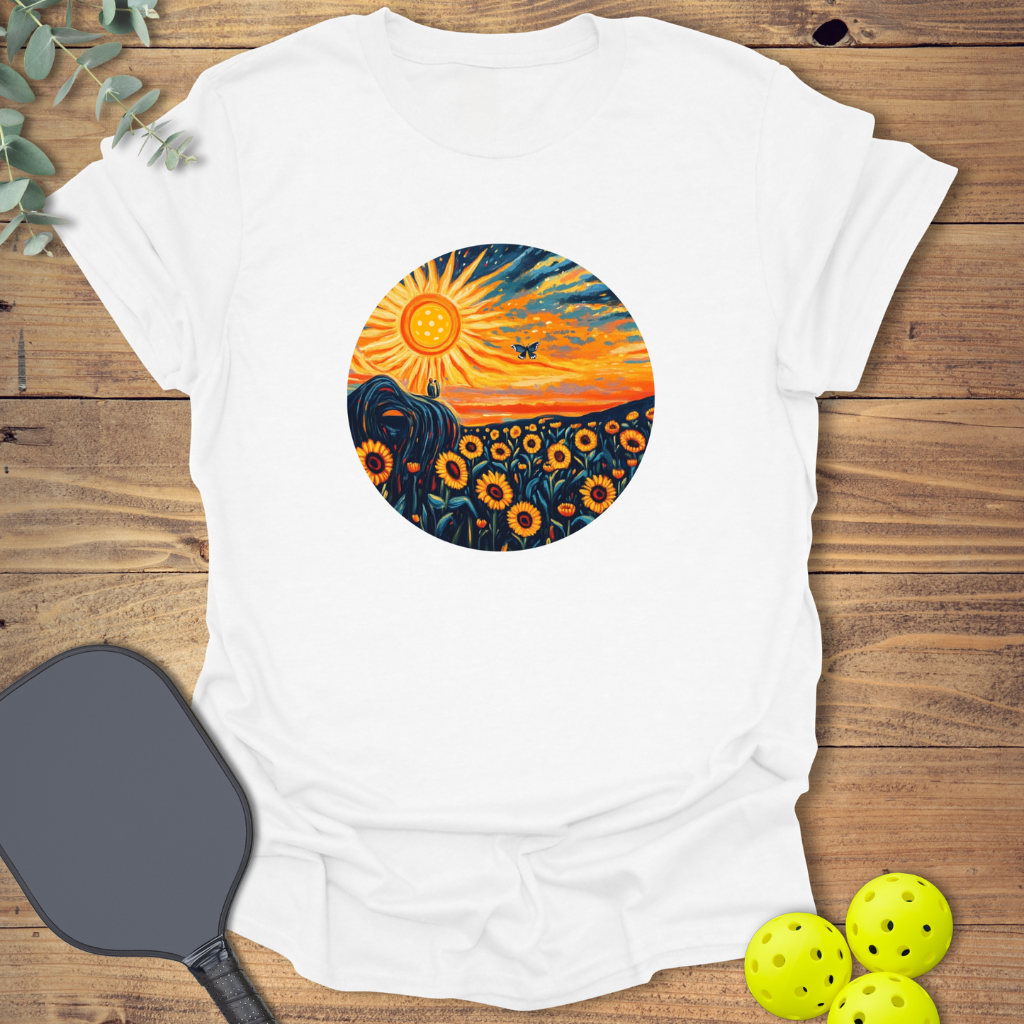 Serve Up Sunshine Pickleball T-Shirt