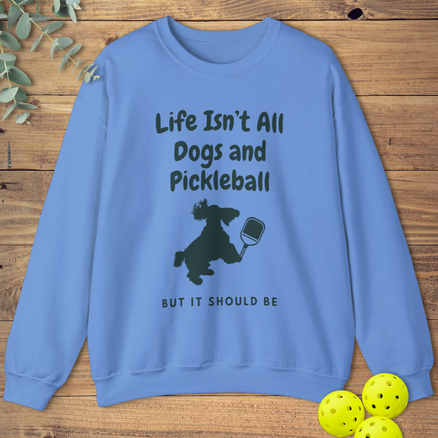 Dogs and Pickleball: Cocker Spaniel Sweatshirt
