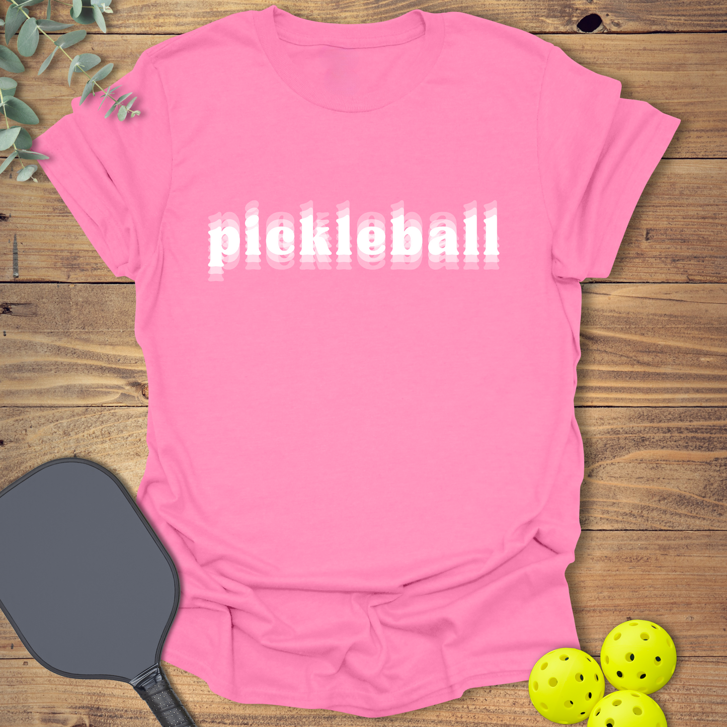 Blurry Pickleball T-Shirt