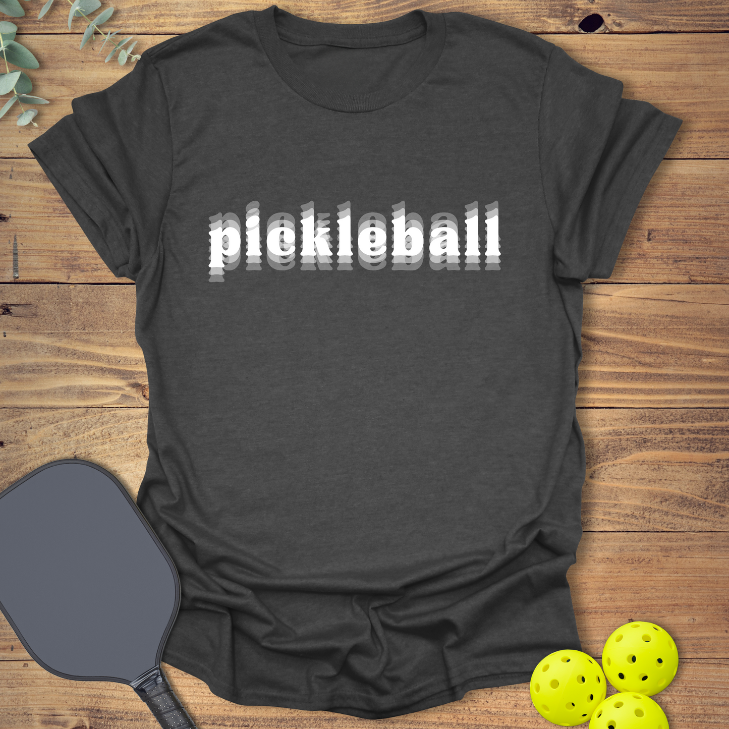 Blurry Pickleball T-Shirt