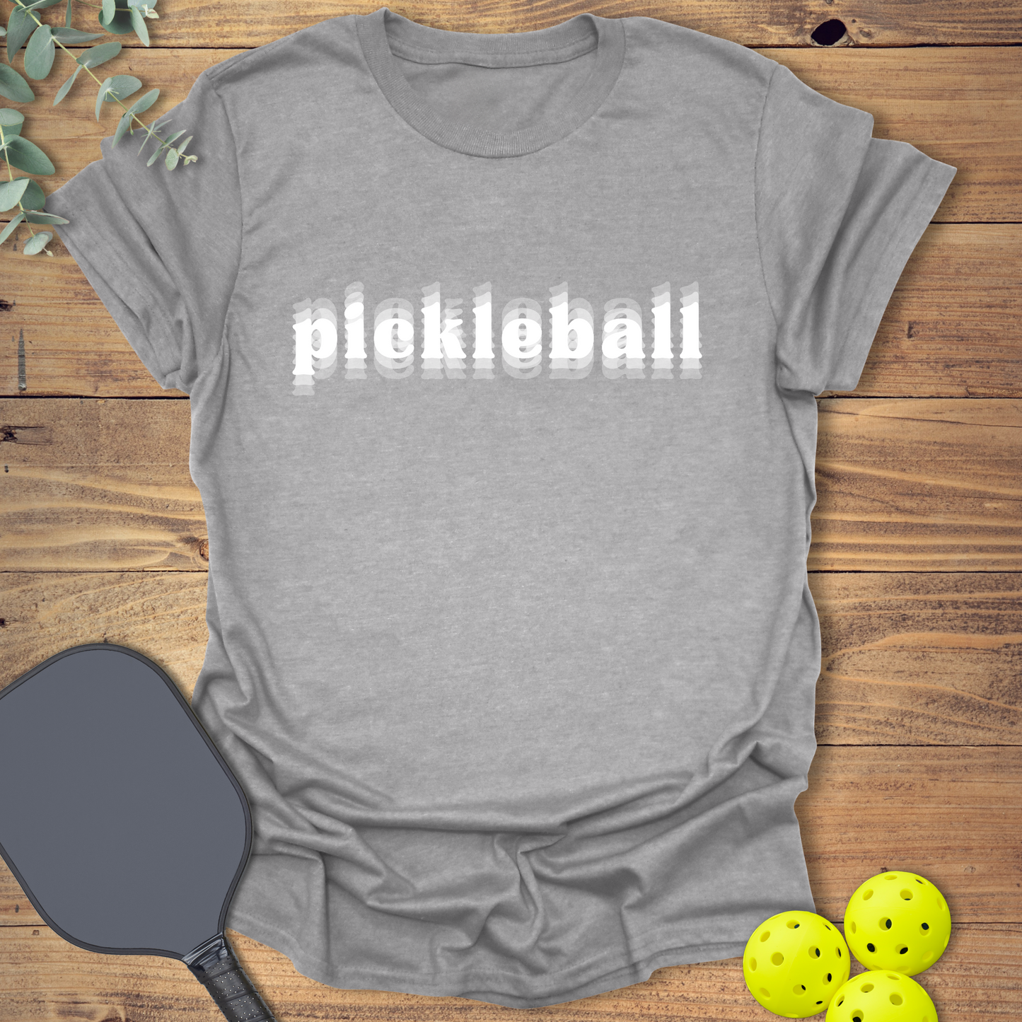 Blurry Pickleball T-Shirt
