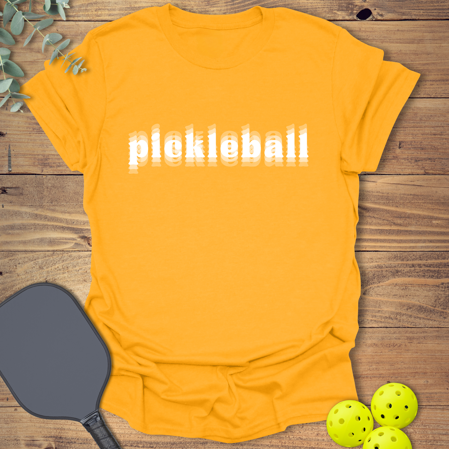 Blurry Pickleball T-Shirt