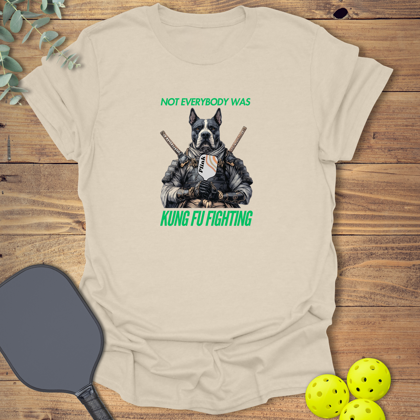 Kung Fu Fighting 2 Pickleball T-Shirt