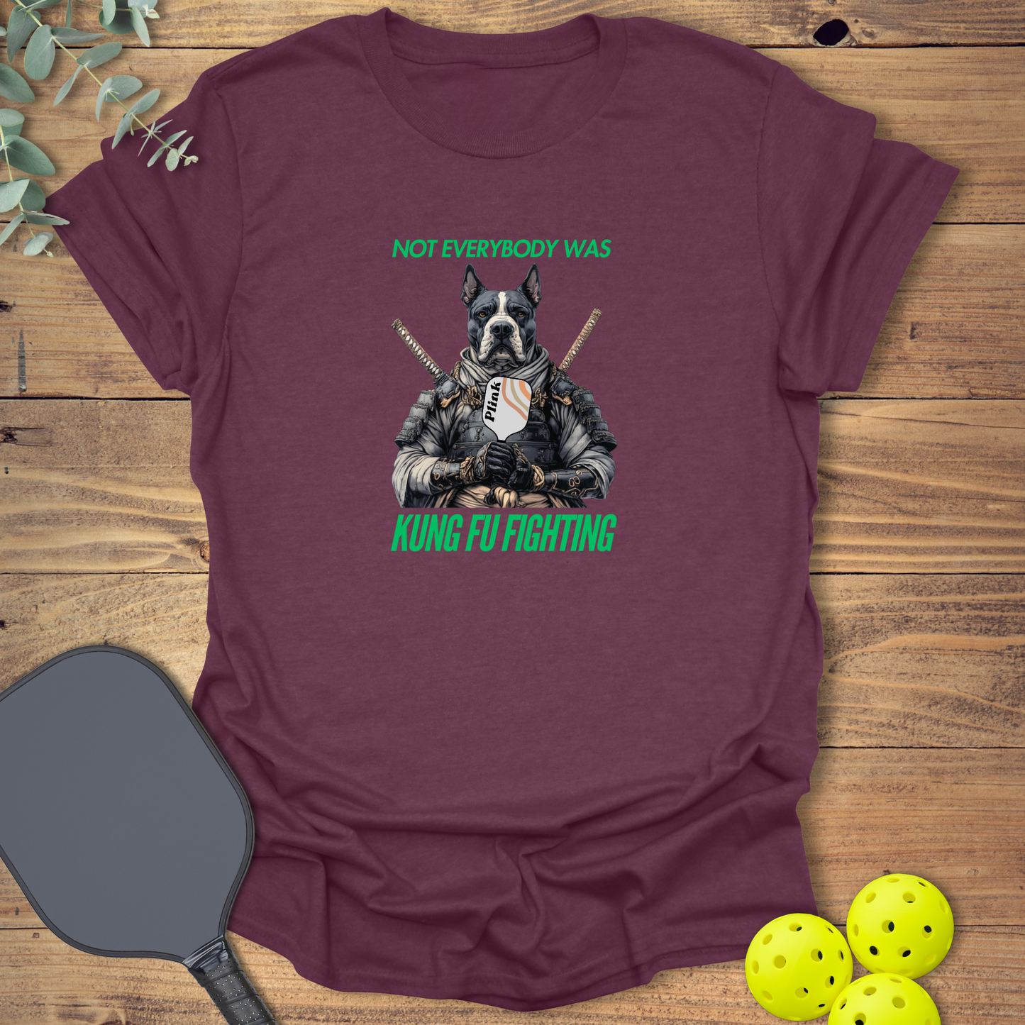 Kung Fu Fighting 2 Pickleball T-Shirt