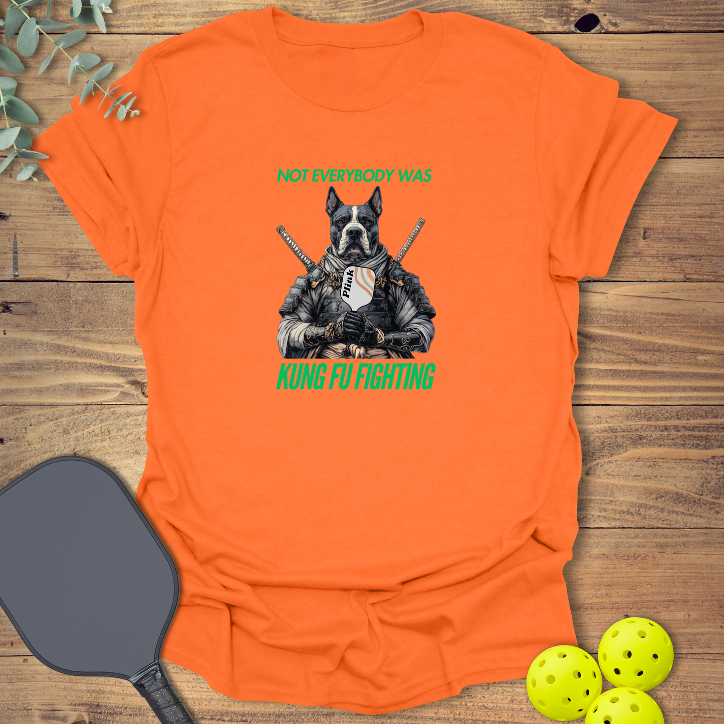 Kung Fu Fighting 2 Pickleball T-Shirt