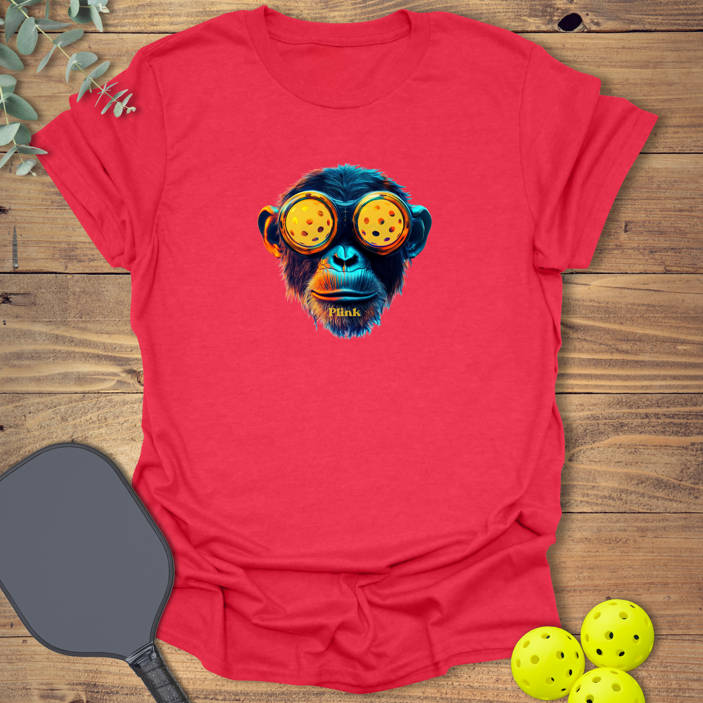 BladeZ the Chimp Pickleball T-Shirt