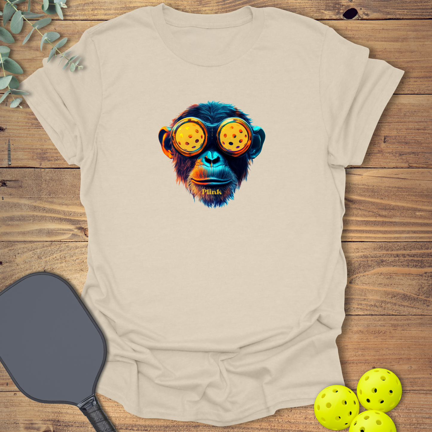 BladeZ the Chimp Pickleball T-Shirt