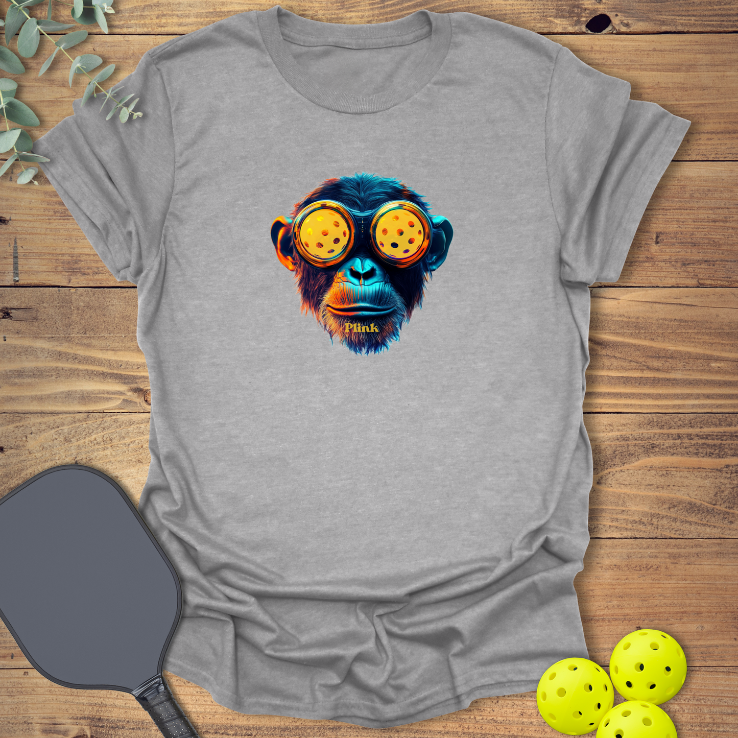 BladeZ the Chimp Pickleball T-Shirt